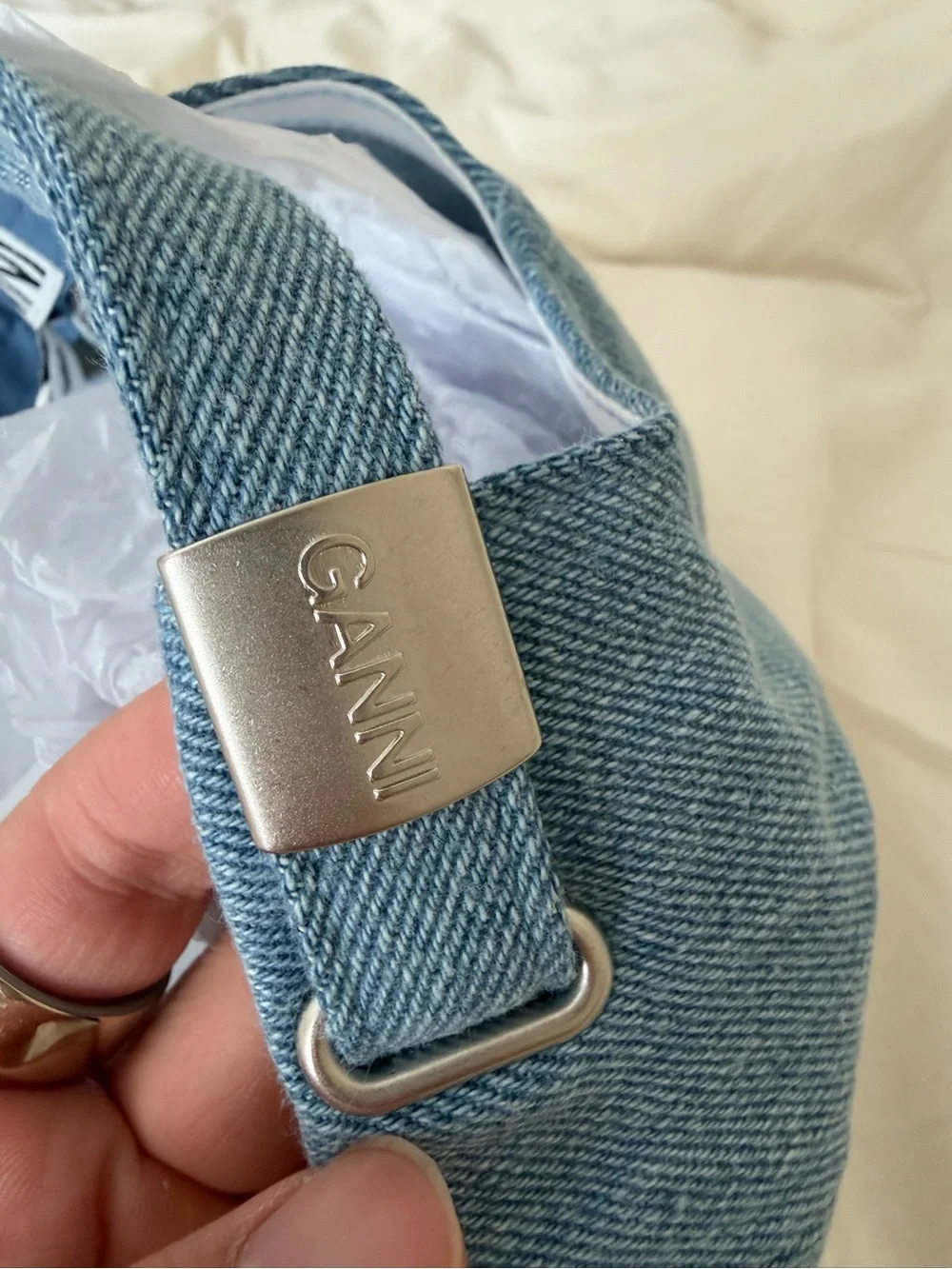 Gianni denim cap